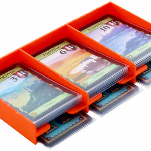 Feldherr Kartenhalter mit 3 Fächern für Dominion