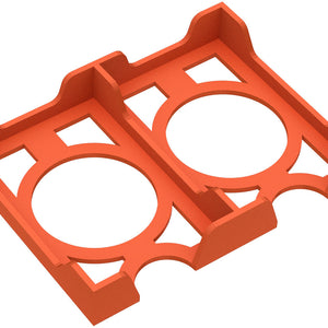 Feldherr Kartenhalter für Spielkarten in Mini European Board Game Size - 84 Karten - 2 Fächer