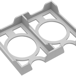 Feldherr Kartenhalter für Spielkarten in Mini European Board Game Size - 84 Karten - 2 Fächer