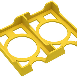 Feldherr Kartenhalter für Spielkarten in Mini European Board Game Size - 84 Karten - 2 Fächer