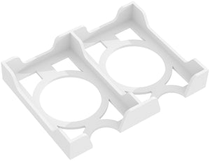 Feldherr Kartenhalter für Spielkarten in Mini European Board Game Size - 84 Karten - 2 Fächer