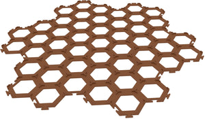 Set di 7 pezzi di valore Feldherr Hex per Dorfromantik: il gioco da tavolo