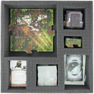 300 mm x 300 mm x 25 mm Pick and Pluck / Plateau en mousse pré-cubé