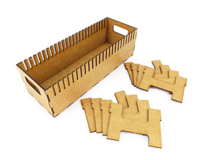 Brettspiel Organizer Insert für Sammelboxen von Arkham Horror: Das Kartenspiel