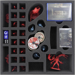 Feldherr Schaumstoff-Set für Resident Evil 2: The Board Game - Box