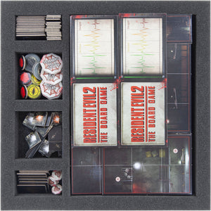 Feldherr Schaumstoff-Set für Resident Evil 2: The Board Game - Box