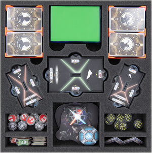 Feldherr Schaumstoff-Set für Star Wars: Armada - Brettspielbox