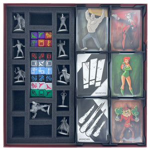Feldherr Schaumstoff-Set + Kartenhalter für Batman: The Animated Series Adventures - All In Big Box - Brettspielbox