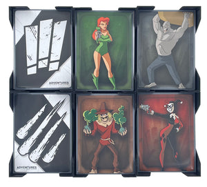 Feldherr Schaumstoff-Set + Kartenhalter für Batman: The Animated Series Adventures - All In Big Box - Brettspielbox