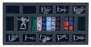 Feldherr Schaumstoff-Set + Kartenhalter für Batman: The Animated Series Adventures - All In Big Box - Brettspielbox