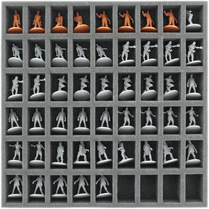 Valore della vaschetta di schiuma impostato per Zombicide Stagione 2 Stagione 2 Prison Outbreak