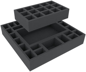 Feldherr Schaumstoff-Set für Zombicide Wulfsburg - Brettspielbox