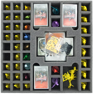 Set di valori della vaschetta di schiuma per Zombicide Stagione 3 Rue Morgue