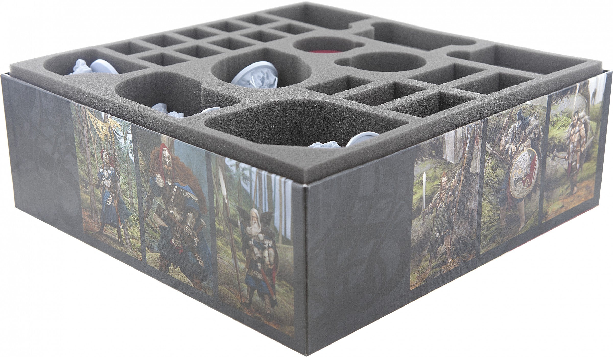 Foam Rage Controller Box Feldherr foam tray set for Blood Rage board game box