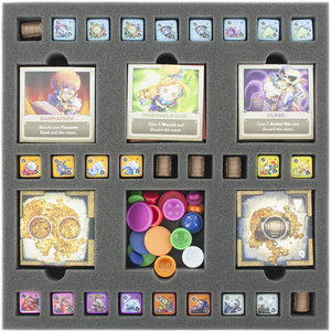 Schaumstoff-Set für Masmorra: Dungeons of Arcadia - Grundspiel Box