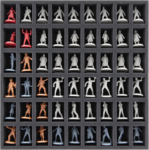 Zestaw piankowy Feldherr do gry "Night of the Living Dead: A Zombicide Game" - pudełko gier planszowych