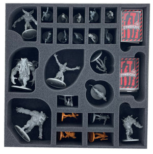 Set di schiuma Feldherr per Zombicide: 2nd Edition - Reboot Box - scatola del gioco da tavolo