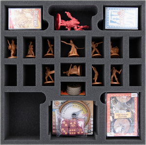 Feldherr Schaumstoff-Set für Zombicide: Gears & Guns - Brettspielbox