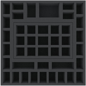 AGFC055BO 295 mm x 295 mm x 55 mm vassoio di schiuma per scatole da gioco da tavolo