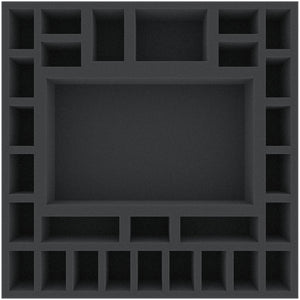 AGFC055BO 295 mm x 295 mm x 55 mm vassoio di schiuma per scatole da gioco da tavolo