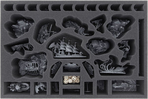 Set de plateau en mousse Feldherr pour Dreadfleet - boîte de jeu de société