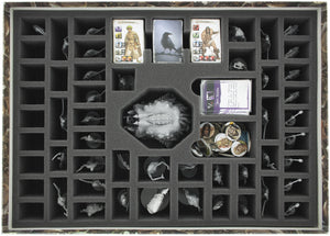 Valore del vassoio di schiuma impostato per il Conan Kickstarter Barbarian e King Pledge e tutti gli Stretch Goals