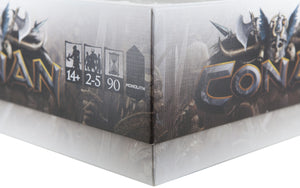 Valore del vassoio di schiuma impostato per il Conan Kickstarter Barbarian e King Pledge e tutti gli Stretch Goals