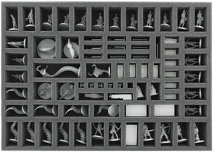 Valore del vassoio di schiuma impostato per il Conan Kickstarter Barbarian e King Pledge e tutti gli Stretch Goals