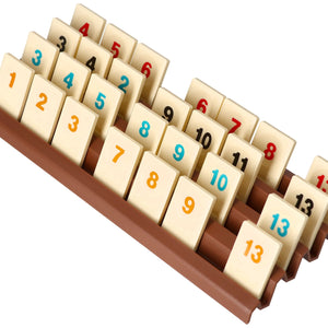 Feldherr Ablagebrett aus Kunststoff für Rummikub - 4 Slots