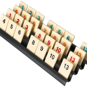 Feldherr Ablagebrett aus Kunststoff für Rummikub - 4 Slots