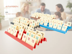 Feldherr Ablagebrett aus Kunststoff für Rummikub - 4 Slots