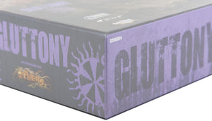 Juego de bandeja de espuma para The Others 7 Sins caja de juego de mesa GLUTTONY