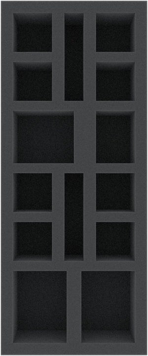 Vassoio in schiuma per Scythe Invaders espansione da Afar con 14 scomparti