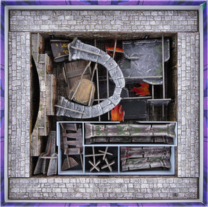 Feldherr Schaumstoff-Set + Organizer Inserts für Descent: Legenden der Finsternis Der Krieg des Verräters - Brettspielbox