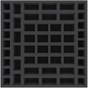 BHKX055BO Vassoio in schiuma da 55 mm con 52 scomparti per Massive Darkness - Unità