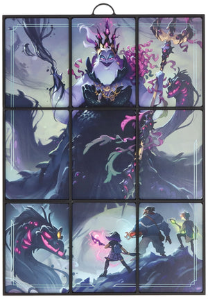 Feldherr Bilderrahmen aus Kunststoff für Disney Lorcana - 9 Karten