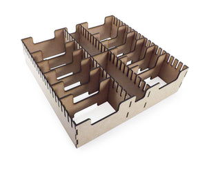 CAMI Universeller Sorter für Sammelkartenspielen in kleinen Spielkartons 245 mm x 245 mm