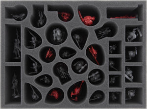 Feldherr Schaumstoff-Set für Warhammer Quest: Blackstone Fortress Brettspielbox