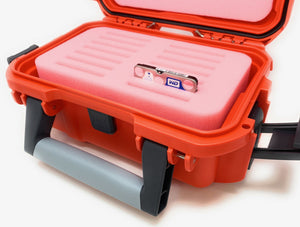 Schutzkoffer / Transportkoffer wasserdicht für 2,5 SSD / HDD Festplatten - 14 Fächer