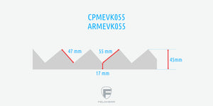 500 x 500 x 55 mm Universal Zick-Zack Lokliege für Modelleisenbahnen Spur H0 / Spur 00