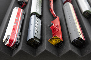 500 x 500 x 55 mm Universal Zick-Zack Lokliege für Modelleisenbahnen Spur H0 / Spur 00