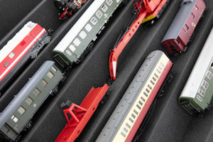 500 x 500 x 55 mm Universal Zick-Zack Lokliege für Modelleisenbahnen Spur H0 / Spur 00