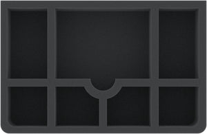 CQMEID050BO Feldherr CQMEID050BO Plateau en mousse de taille GWA avec 7 compartiments