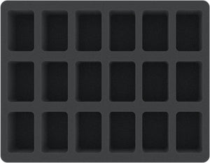 Feldherr set di schiuma per Citadel Skirmish Figure Case - 36 Miniatures