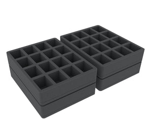 Juego de espuma Feldherr para la caja de figuras de la Cruzada de la Ciudadela - 128 Miniaturas