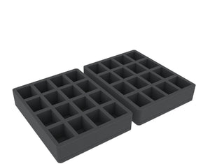 Juego de espuma Feldherr para la caja de figuras de la Cruzada de la Ciudadela - 128 Miniaturas