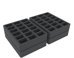 Juego de espuma Feldherr para la caja de figuras de la Cruzada de la Ciudadela - 144 Miniaturas