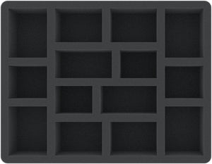 Feldherr Warband Shelter Storage Box para miniaturas de sobremesa de tamaño mixto