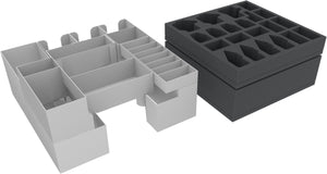 Feldherr Organizer Insert + zestaw pianek do gry Descent: Legends of the Dark - pudełko do gry podstawowej