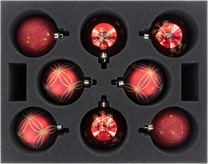 Feldherr Storage Box DSLB310 per 48 baubles natalizi diametro 80 mm